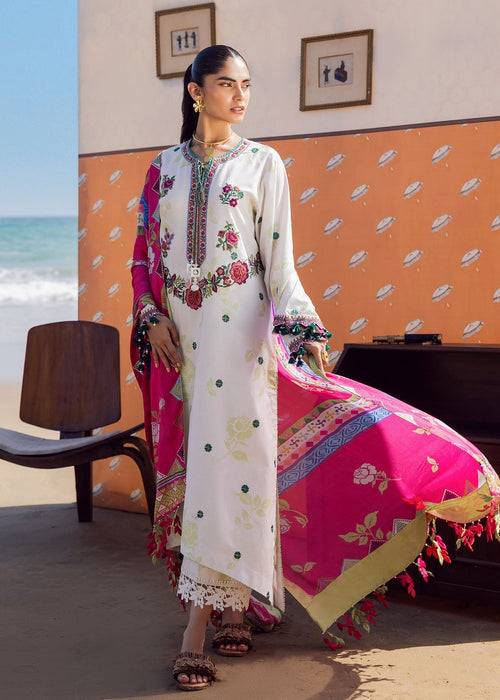 Sadaf Fawad Khan | Siraa Lawn 25 | Rosa by Maria Faisal - Registered Vendor of : Sadaf Fawad Khan - type : Ladies Clothes - 100% original wedding dresses