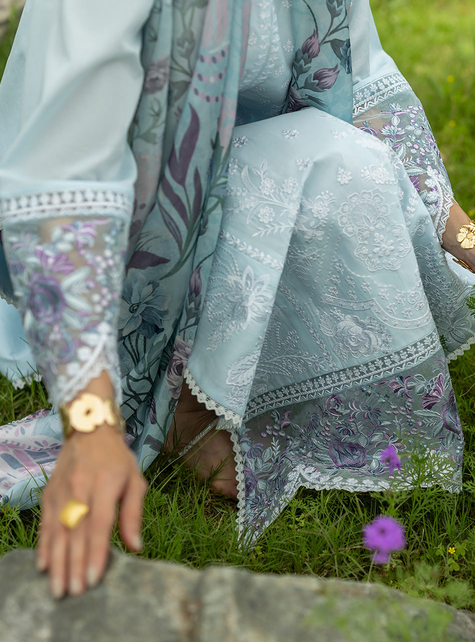 Zainab Chottani | Luxe Lawn 26 | Cove - 06 - Luxury Dress - available at Maria Faisal in UK and USA.