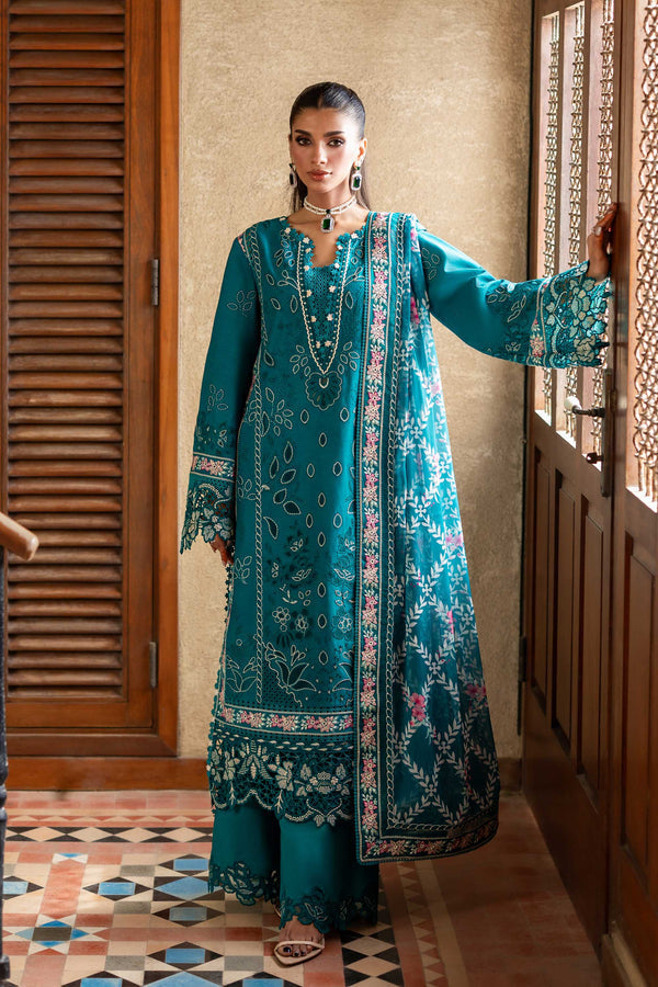 Akbar Aslam | Elaria Ready to Wear Lawn 26 | Rivah - Dress - available at Maria Faisal in UK and USA.