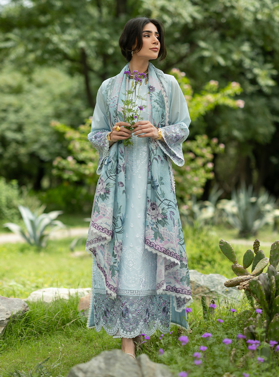 Zainab Chottani | Luxe Lawn 26 | Cove - 06 - Luxury Dress - available at Maria Faisal in UK and USA.