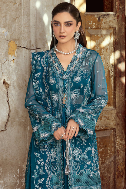 Qalamkar | Chiffon Edit | WC-04 NESSA - Ladies Clothes - Maria Faisal
