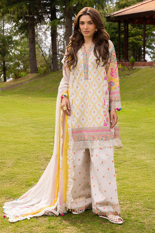 Charizma | Festive Edit | CRB6-10P - Luxury Dress - available at Maria Faisal in UK and USA.