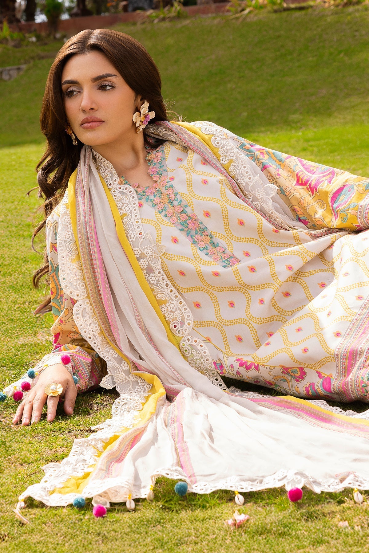 Charizma | Rang e Bahar | VOL 02 CRB6-10 - Luxury Dress - available at Maria Faisal in UK and USA.