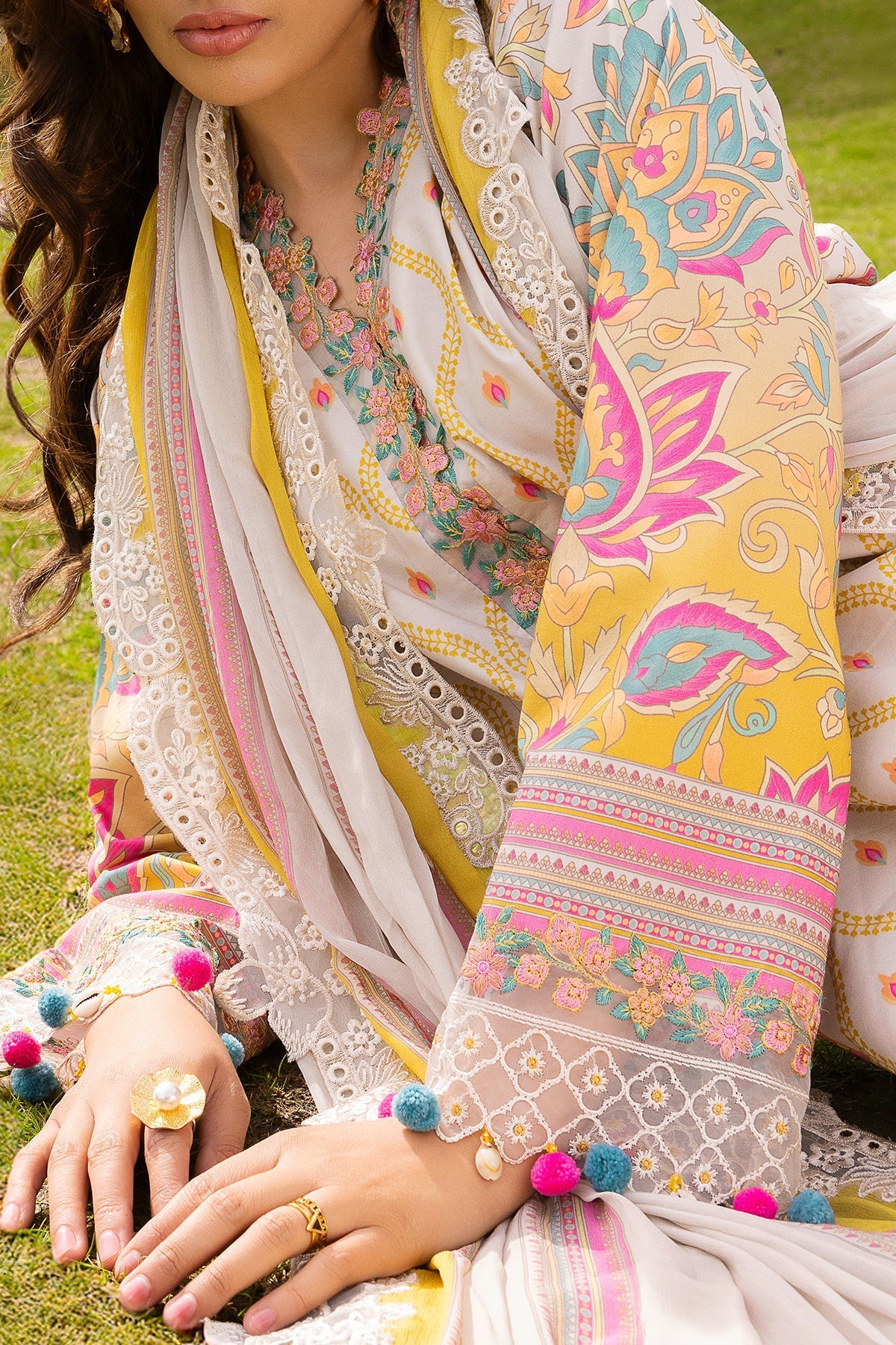 Charizma | Rang e Bahar | VOL 02 CRB6-10 - Luxury Dress - available at Maria Faisal in UK and USA.