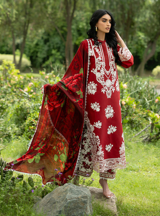 Zainab Chottani | Luxe Lawn 26 | Rohe - 05 - Luxury Dress - available at Maria Faisal in UK and USA.