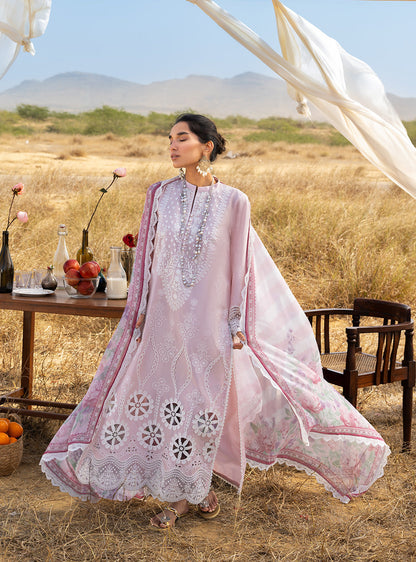 Zainab Chottani | Spring Summer Lawn 26 | Aurelia 01 - Luxury Dress - available at Maria Faisal in UK and USA.