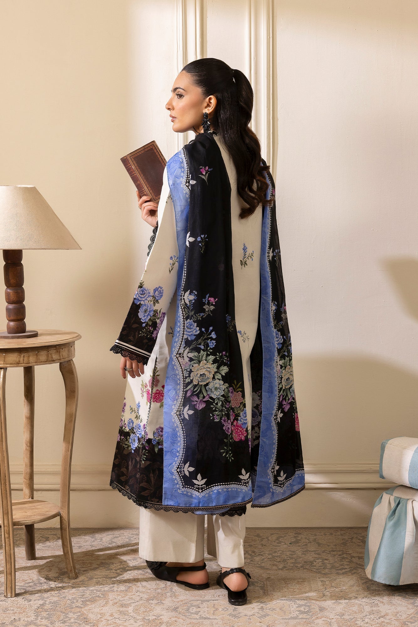 Rajbari | Nissa Exclusive Summer Prints | 06 - Casual Dress - available at Maria Faisal in UK and USA.