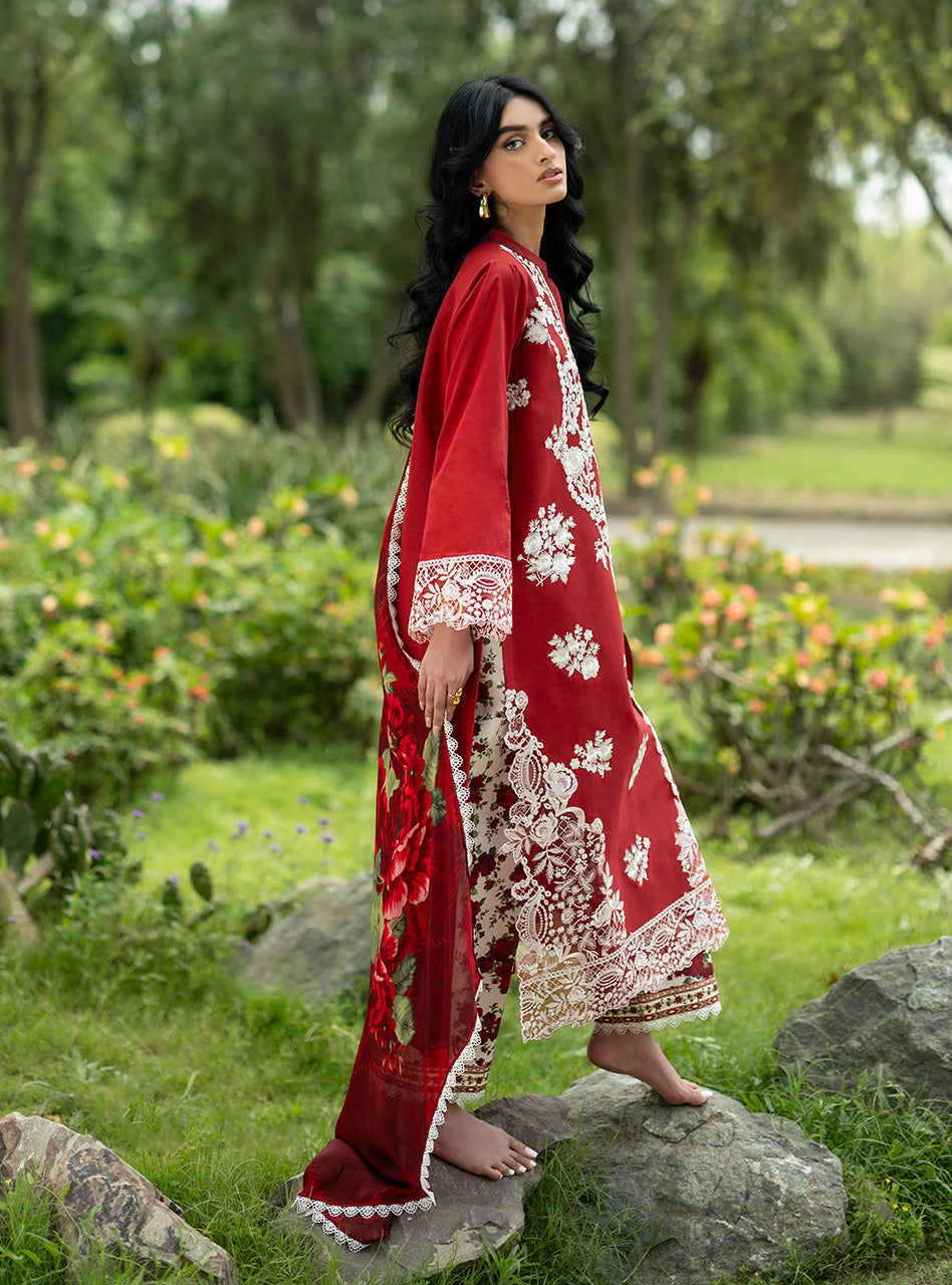 Zainab Chottani | Luxe Lawn 26 | Rohe - 05 - Luxury Dress - available at Maria Faisal in UK and USA.