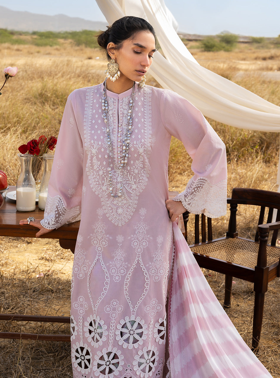 Zainab Chottani | Spring Summer Lawn 26 | Aurelia 01 - Luxury Dress - available at Maria Faisal in UK and USA.