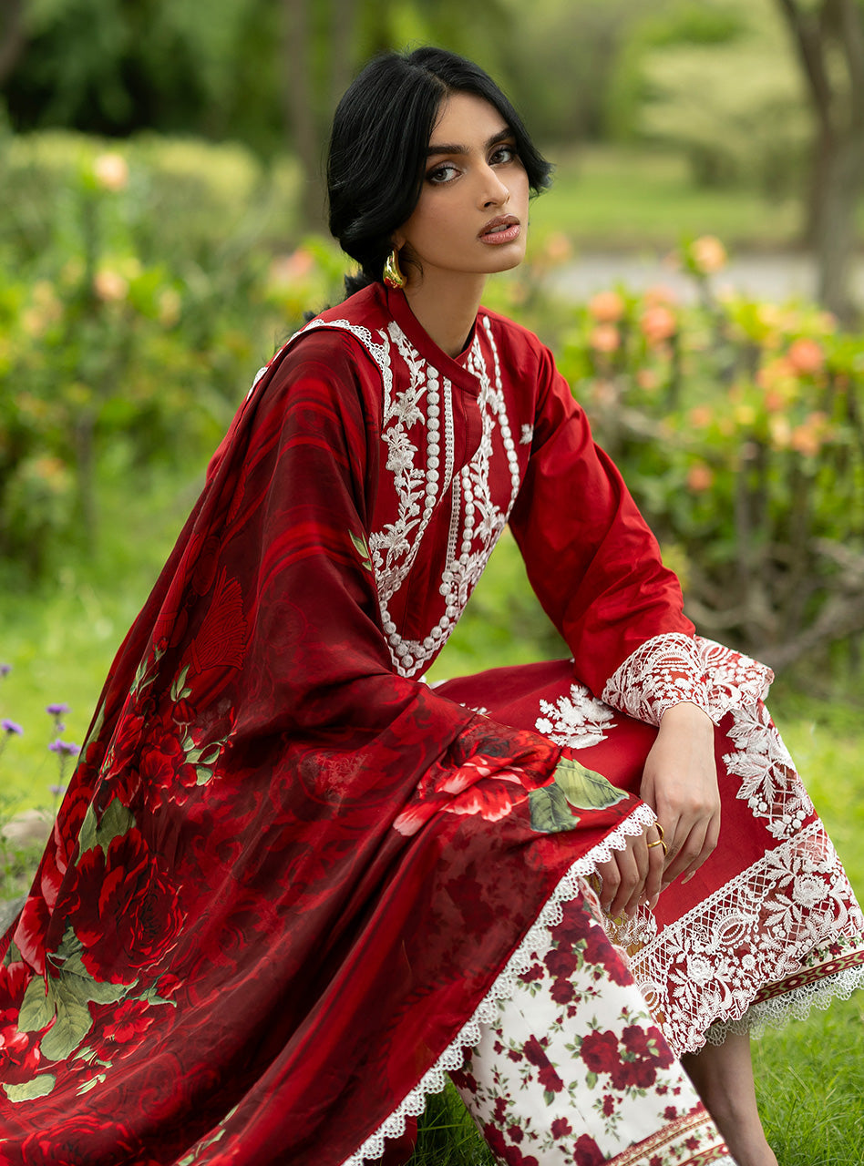 Zainab Chottani | Luxe Lawn 26 | Rohe - 05 - Luxury Dress - available at Maria Faisal in UK and USA.