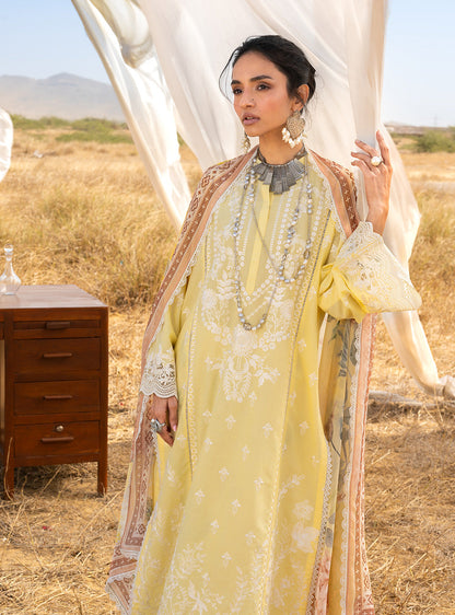 Zainab Chottani | Spring Summer Lawn 26 | Mahyr 04 - Luxury Dress - available at Maria Faisal in UK and USA.