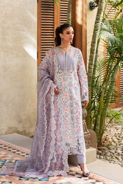 Akbar Aslam | Elaria Ready to Wear Lawn 26 | Linea - Dress - available at Maria Faisal in UK and USA.
