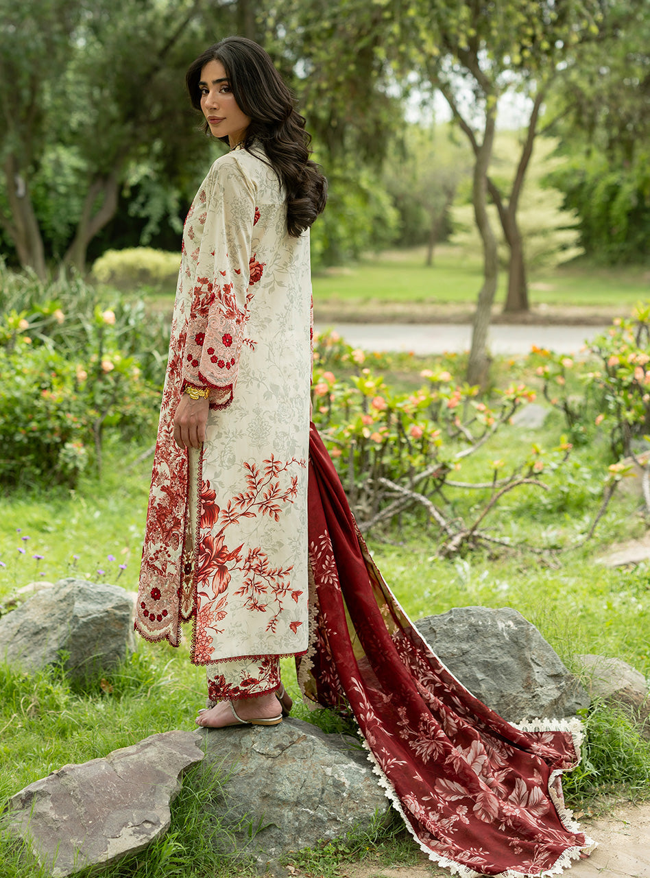 Zainab Chottani | Luxe Lawn 26 |Laine - 16 - Luxury Dress - available at Maria Faisal in UK and USA.