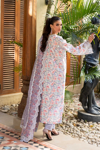Akbar Aslam | Elaria Ready to Wear Lawn 26 | Linea - Dress - available at Maria Faisal in UK and USA.