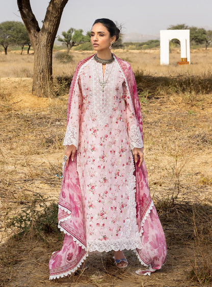 Zainab Chottani | Spring Summer Lawn 26 | Zimal - Luxury Dress - available at Maria Faisal in UK and USA.