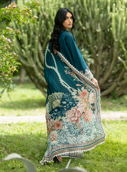 Zainab Chottani | Luxe Lawn 26 | Faye - 01 - Luxury Dress - available at Maria Faisal in UK and USA.