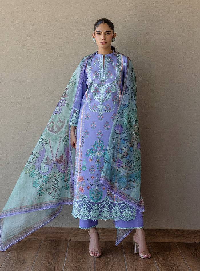 Zainab Chottani | Tahra Lawn 25 | Lina - Ladies Clothes 