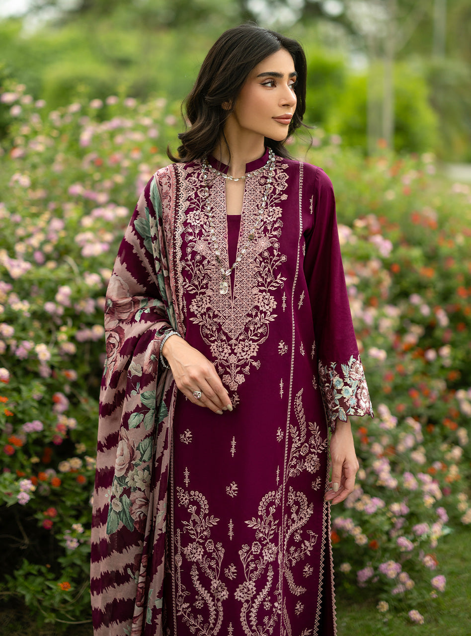 Zainab Chottani | Luxe Lawn 26 | Soma - 07 - Luxury Dress - available at Maria Faisal in UK and USA.