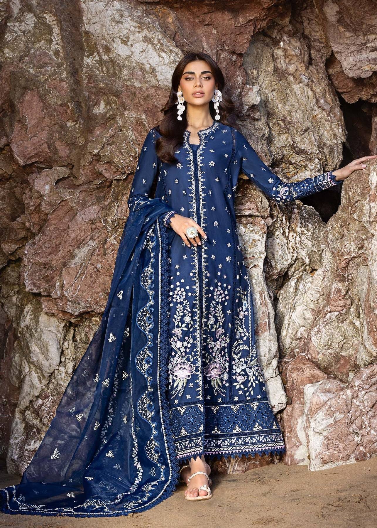 Akbar Aslam | Mare Lawn Edit 25 | Eilara by Maria Faisal - Registered Vendor of : Akbar Aslam - type : Ladies Clothes - 100% original wedding dresses