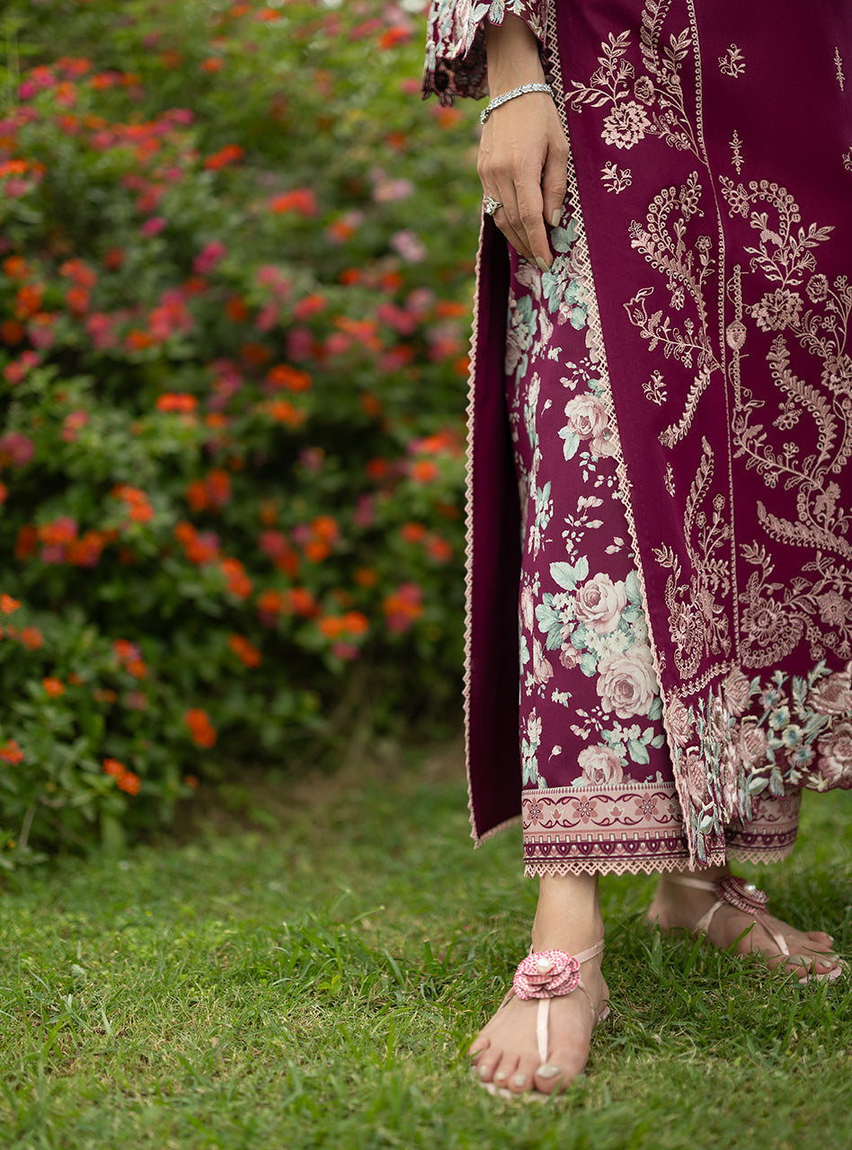 Zainab Chottani | Luxe Lawn 26 | Soma - 07 - Luxury Dress - available at Maria Faisal in UK and USA.