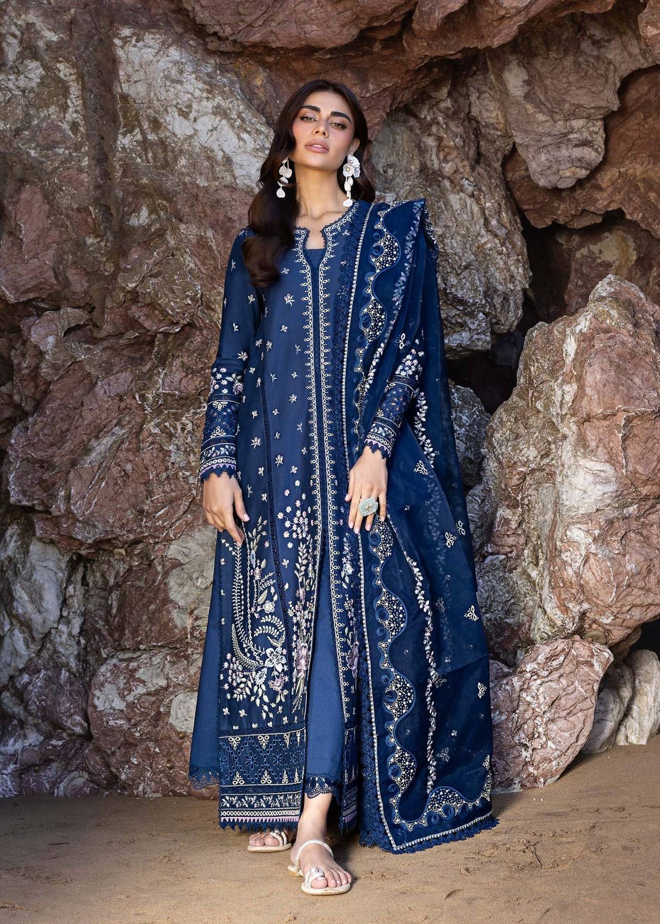 Akbar Aslam | Mare Lawn Edit 25 | Eilara by Maria Faisal - Registered Vendor of : Akbar Aslam - type : Ladies Clothes - 100% original wedding dresses