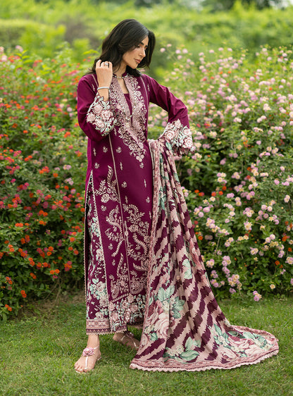 Zainab Chottani | Luxe Lawn 26 | Soma - 07 - Luxury Dress - available at Maria Faisal in UK and USA.