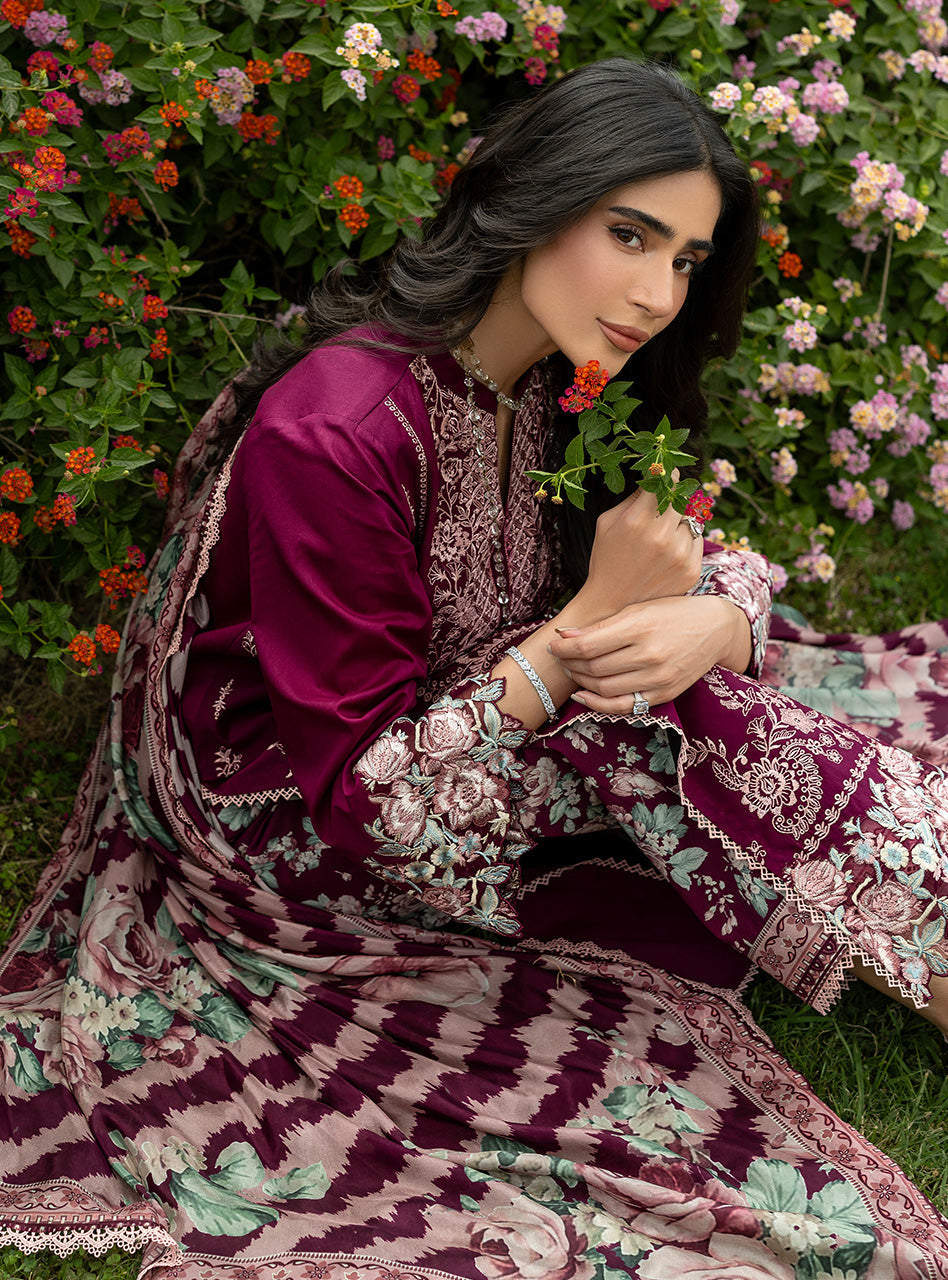 Zainab Chottani | Luxe Lawn 26 | Soma - 07 - Luxury Dress - available at Maria Faisal in UK and USA.