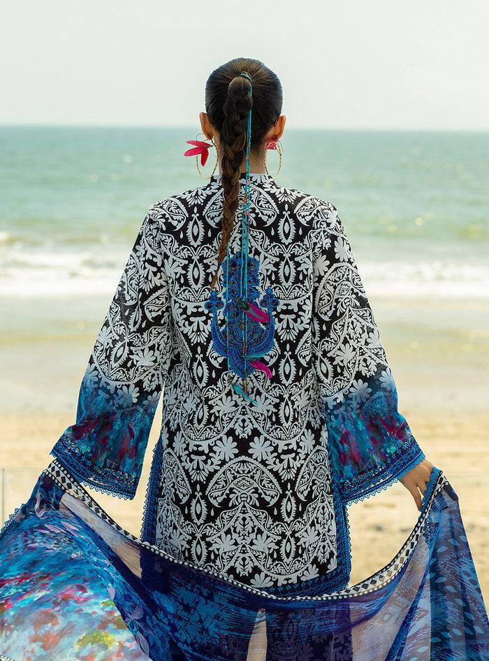 Zainab Chottani | Tahra Lawn 25 | Bella by Maria Faisal - Registered Vendor of : Zainab Chottani - type : Ladies Clothes - 100% original wedding dresses