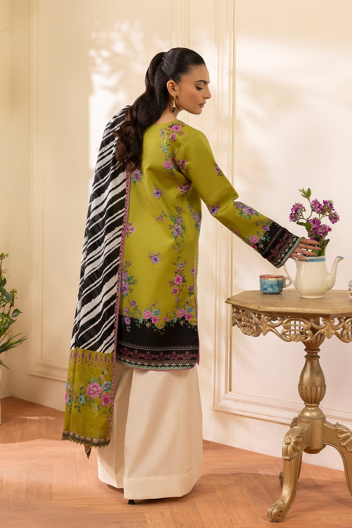 Rajbari | Nissa Exclusive Summer Prints | 04 - Casual Dress - available at Maria Faisal in UK and USA.