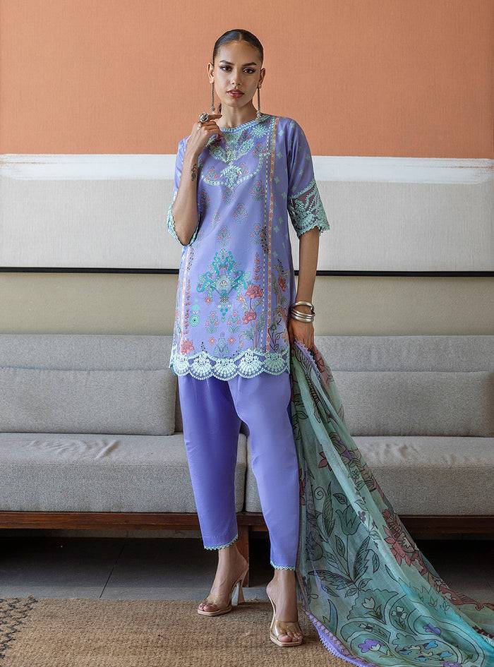 Zainab Chottani | Tahra Lawn 25 | Lina - Ladies Clothes 