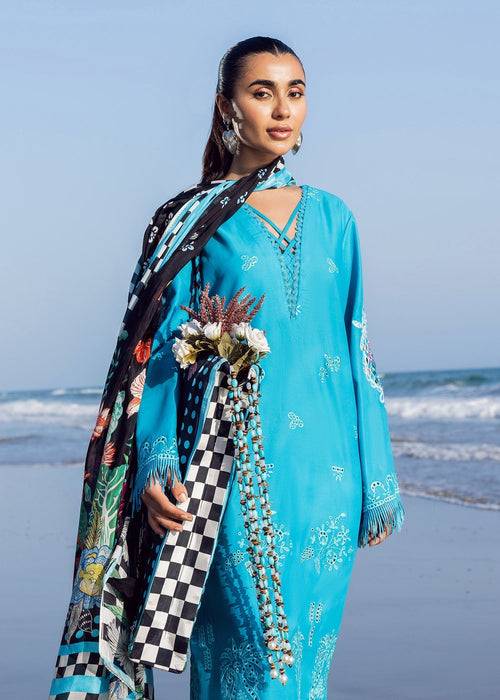 Sadaf Fawad Khan | Siraa Lawn 25 | Mystic Sea by Maria Faisal - Registered Vendor of : Sadaf Fawad Khan - type : Ladies Clothes - 100% original wedding dresses