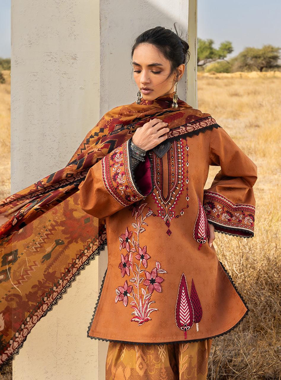 Zainab Chottani | Spring Summer Lawn 26 | Orlina - Luxury Dress - available at Maria Faisal in UK and USA.