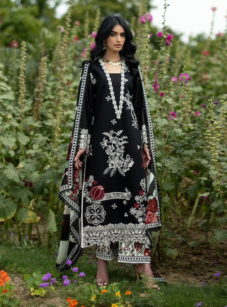 Zainab Chottani | Luxe Lawn 26 | Fia - 03 - Luxury Dress - available at Maria Faisal in UK and USA.