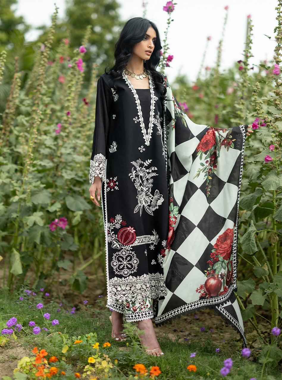 Zainab Chottani | Luxe Lawn 26 | Fia - 03 - Luxury Dress - available at Maria Faisal in UK and USA.