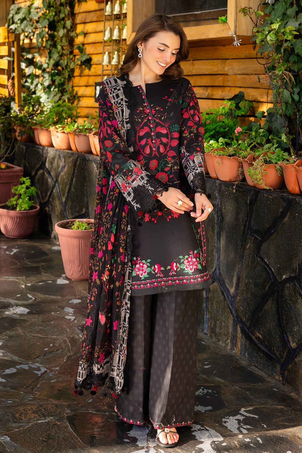 Charizma | Rang e Bahar | VOL 02 CRB6-11 - Luxury Dress - available at Maria Faisal in UK and USA.