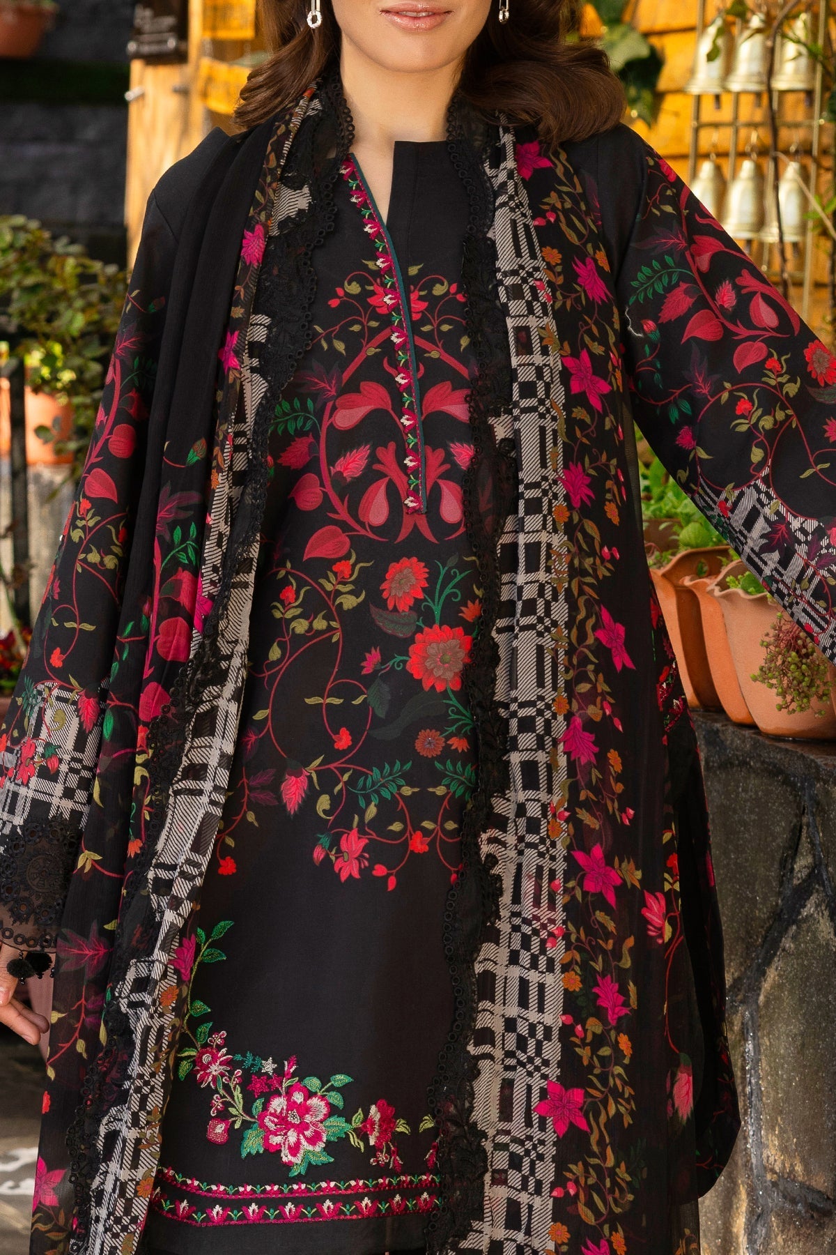 Charizma | Rang e Bahar | VOL 02 CRB6-11 - Luxury Dress - available at Maria Faisal in UK and USA.