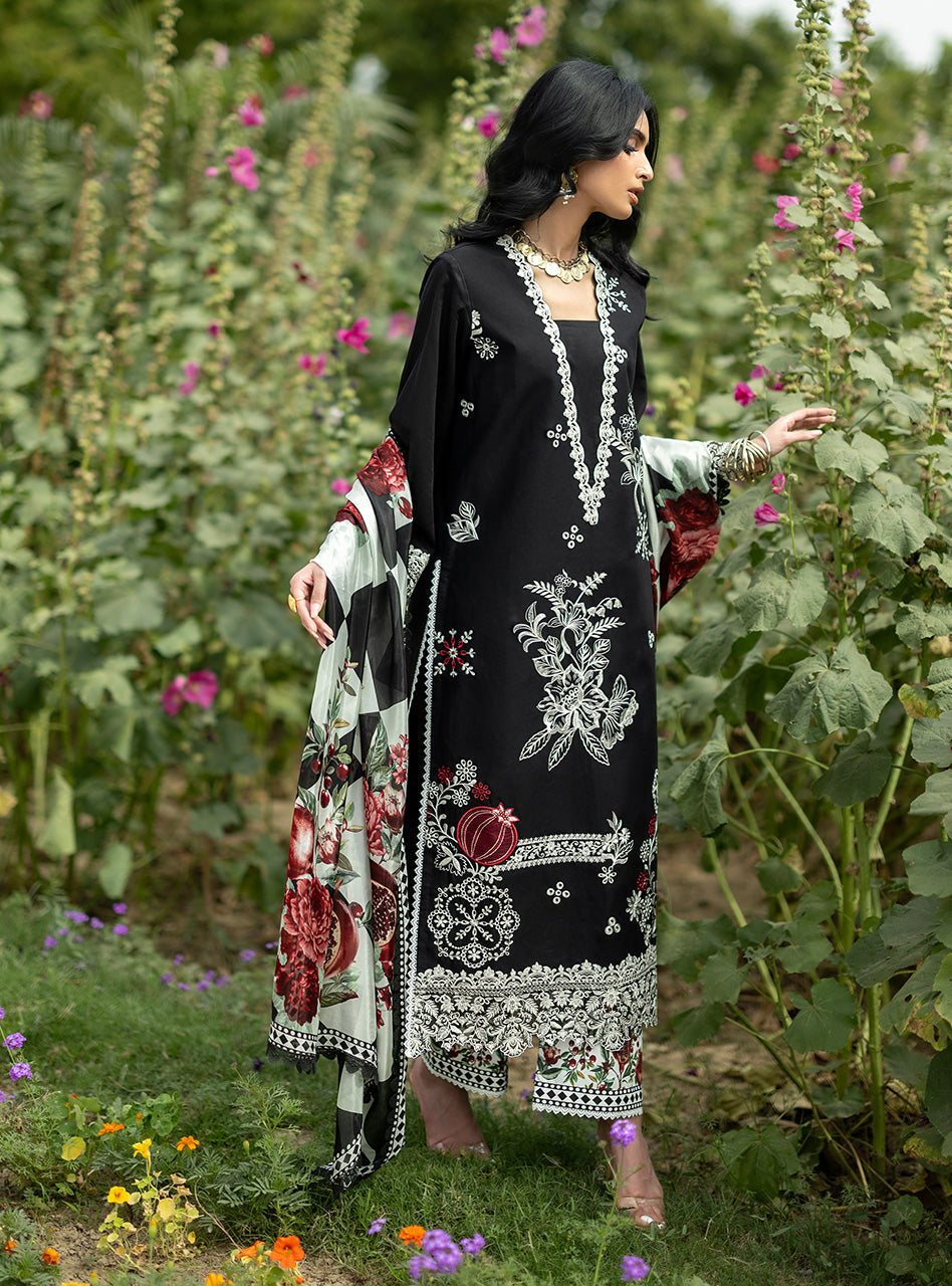 Zainab Chottani | Luxe Lawn 26 | Fia - 03 - Luxury Dress - available at Maria Faisal in UK and USA.