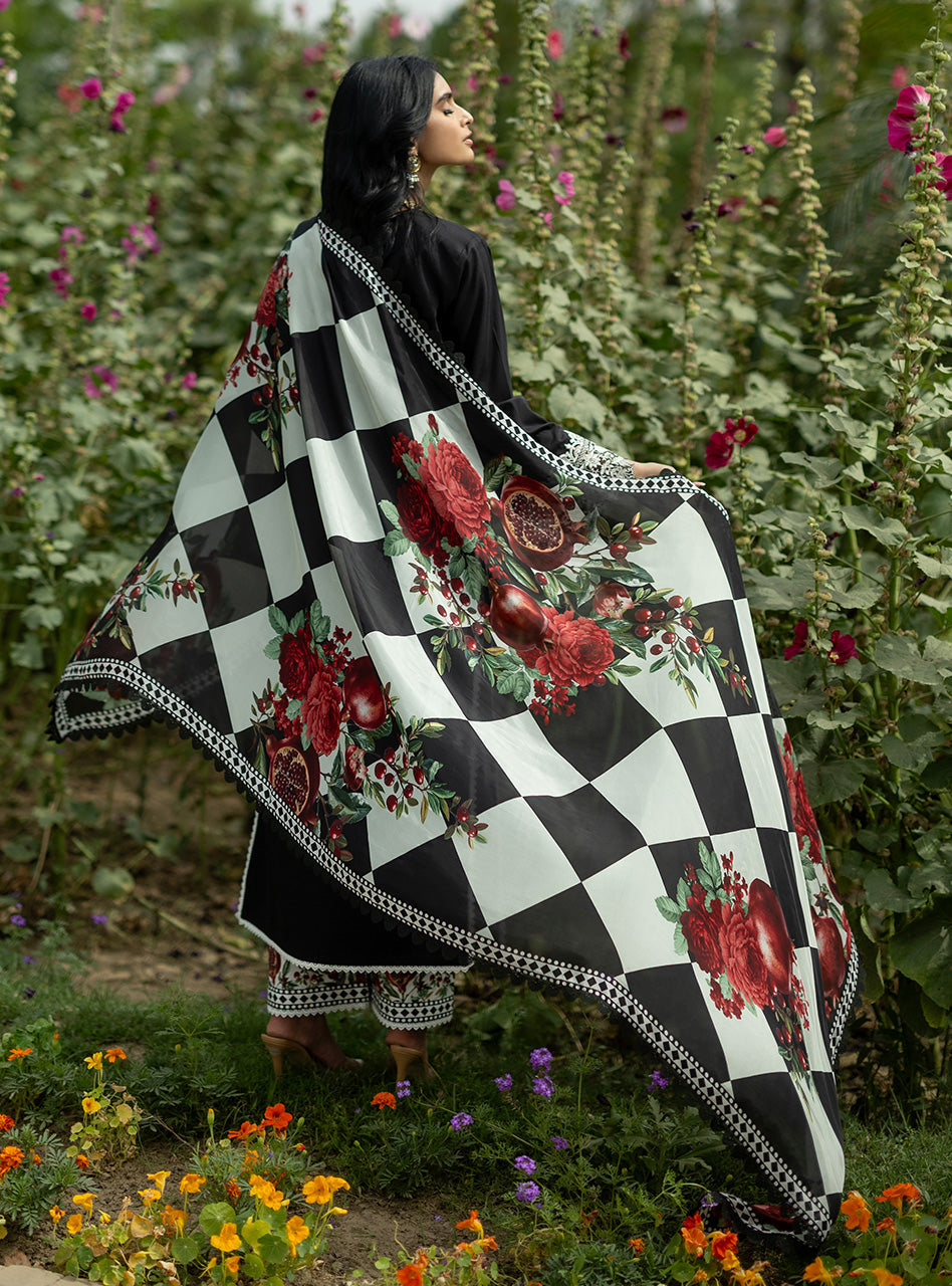 Zainab Chottani | Luxe Lawn 26 | Fia - 03 - Luxury Dress - available at Maria Faisal in UK and USA.