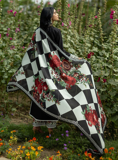 Zainab Chottani | Luxe Lawn 26 | Fia - 03 - Luxury Dress - available at Maria Faisal in UK and USA.