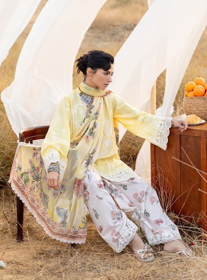 Zainab Chottani | Spring Summer Lawn 26 | Mahyr 04 - Luxury Dress - available at Maria Faisal in UK and USA.