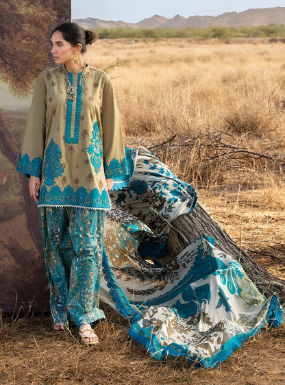 Zainab Chottani | Spring Summer Lawn 26 | Saphira - Luxury Dress - available at Maria Faisal in UK and USA.