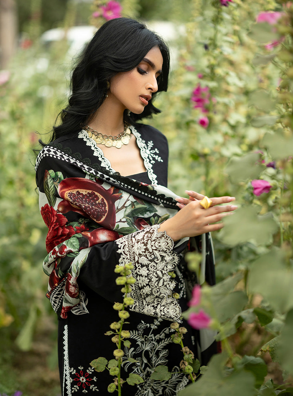 Zainab Chottani | Luxe Lawn 26 | Fia - 03 - Luxury Dress - available at Maria Faisal in UK and USA.