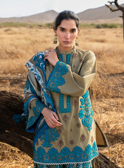 Zainab Chottani | Spring Summer Lawn 26 | Saphira - Luxury Dress - available at Maria Faisal in UK and USA.