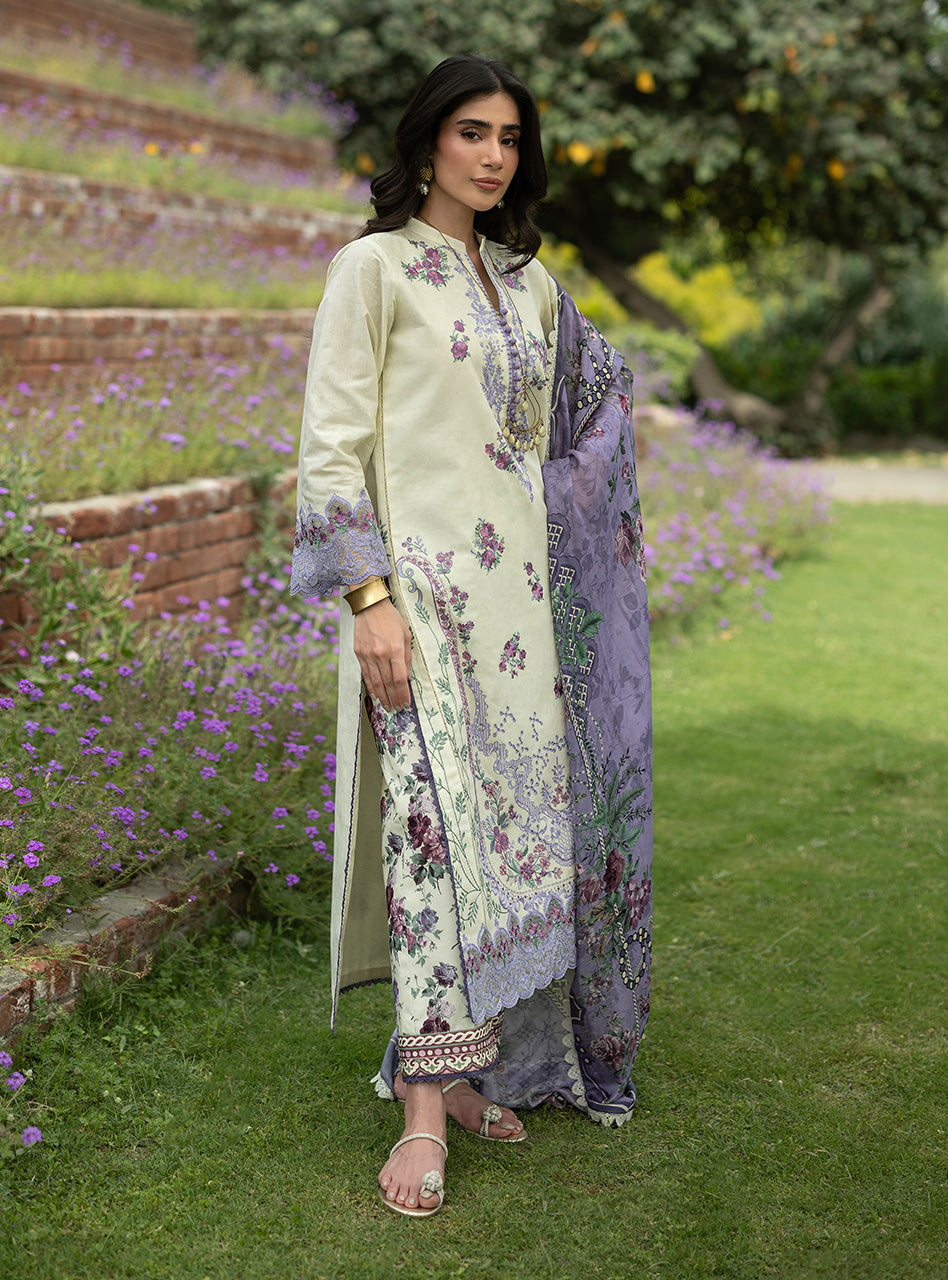 Zainab Chottani | Luxe Lawn 26 | Kyra - 04 - Luxury Dress - available at Maria Faisal in UK and USA.