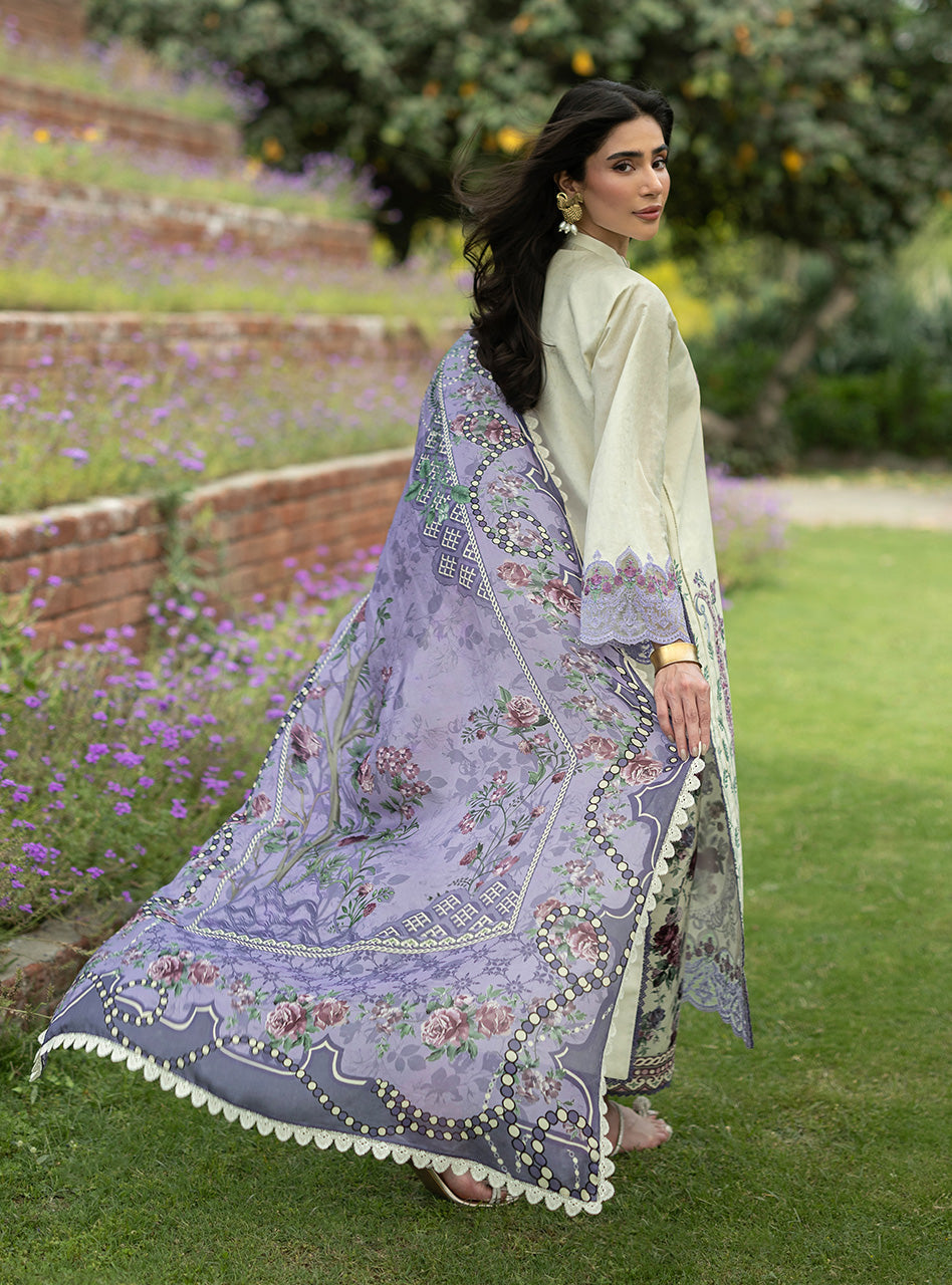 Zainab Chottani | Luxe Lawn 26 | Kyra - 04 - Luxury Dress - available at Maria Faisal in UK and USA.