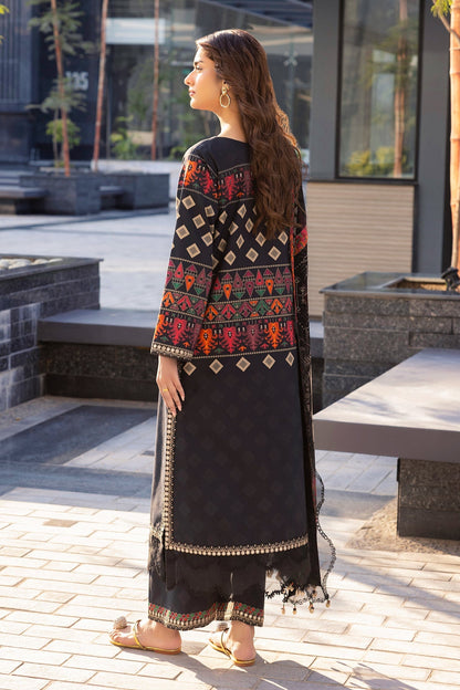 Charizma | Infinity Lawn | 3-PC Unstitched Embroidered Lawn Collection IN6-03 - Luxury Dress - available at Maria Faisal in UK and USA.