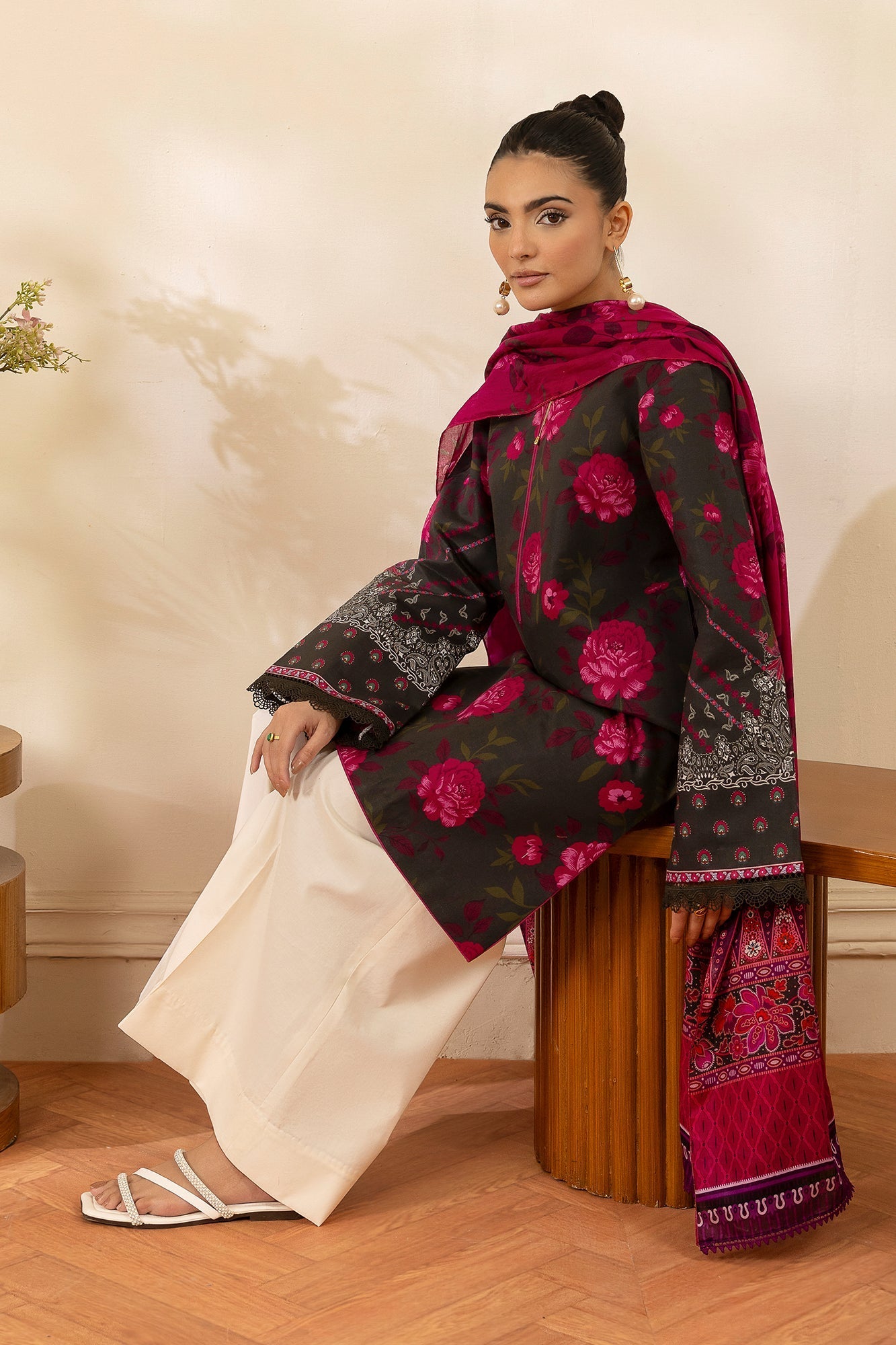 Rajbari | Nissa Exclusive Summer Prints | 02 - Casual Dress - available at Maria Faisal in UK and USA.