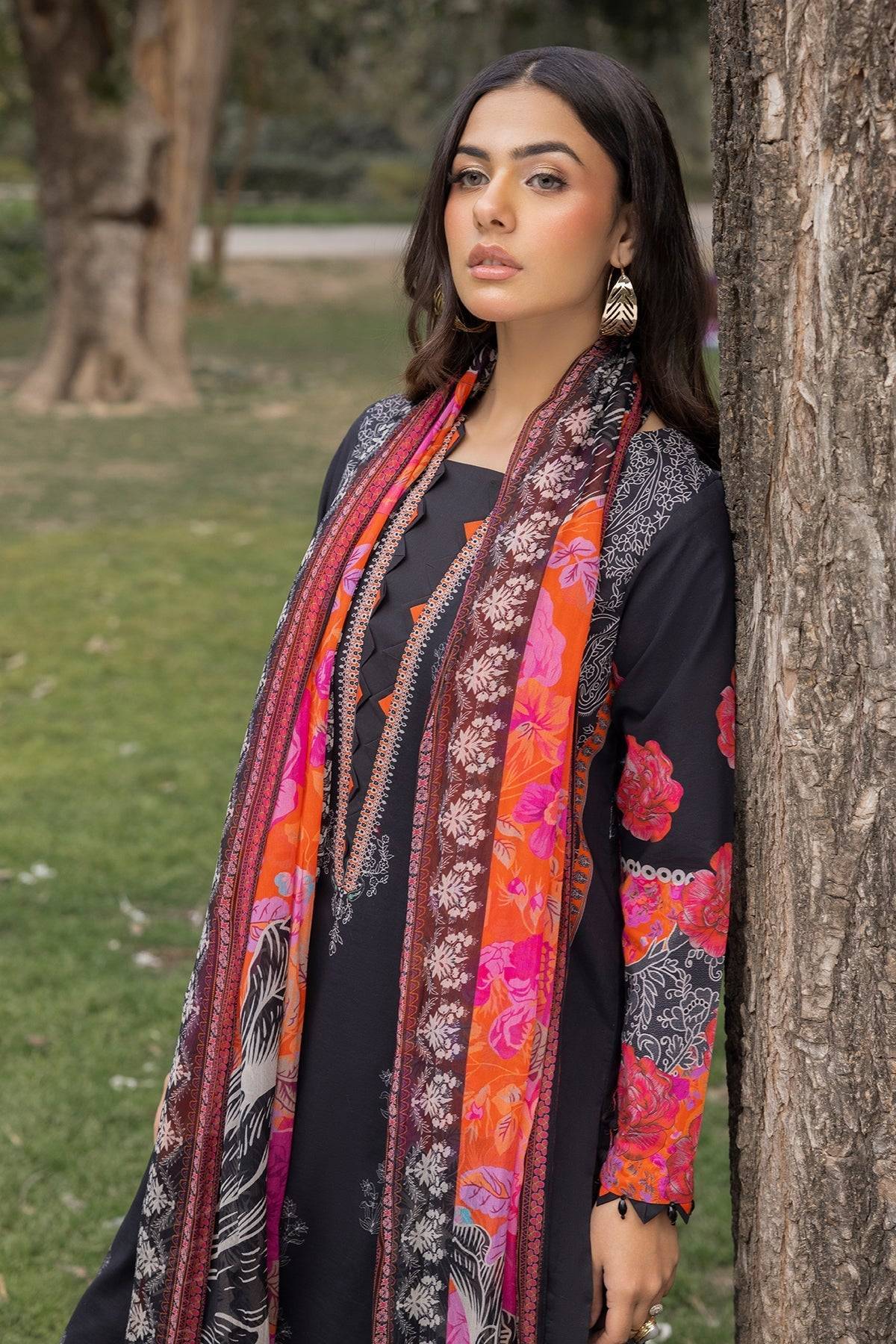 Charizma | C prints Lawn | CP5-18 by Maria Faisal - Registered Vendor of : Charizma - type : Ladies Clothes - 100% original wedding dresses