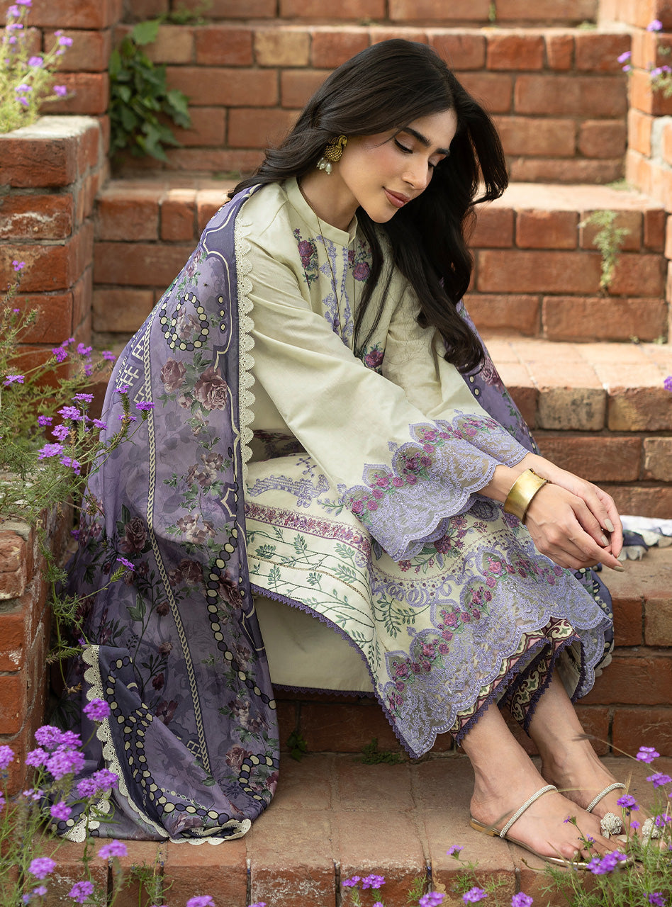 Zainab Chottani | Luxe Lawn 26 | Kyra - 04 - Luxury Dress - available at Maria Faisal in UK and USA.