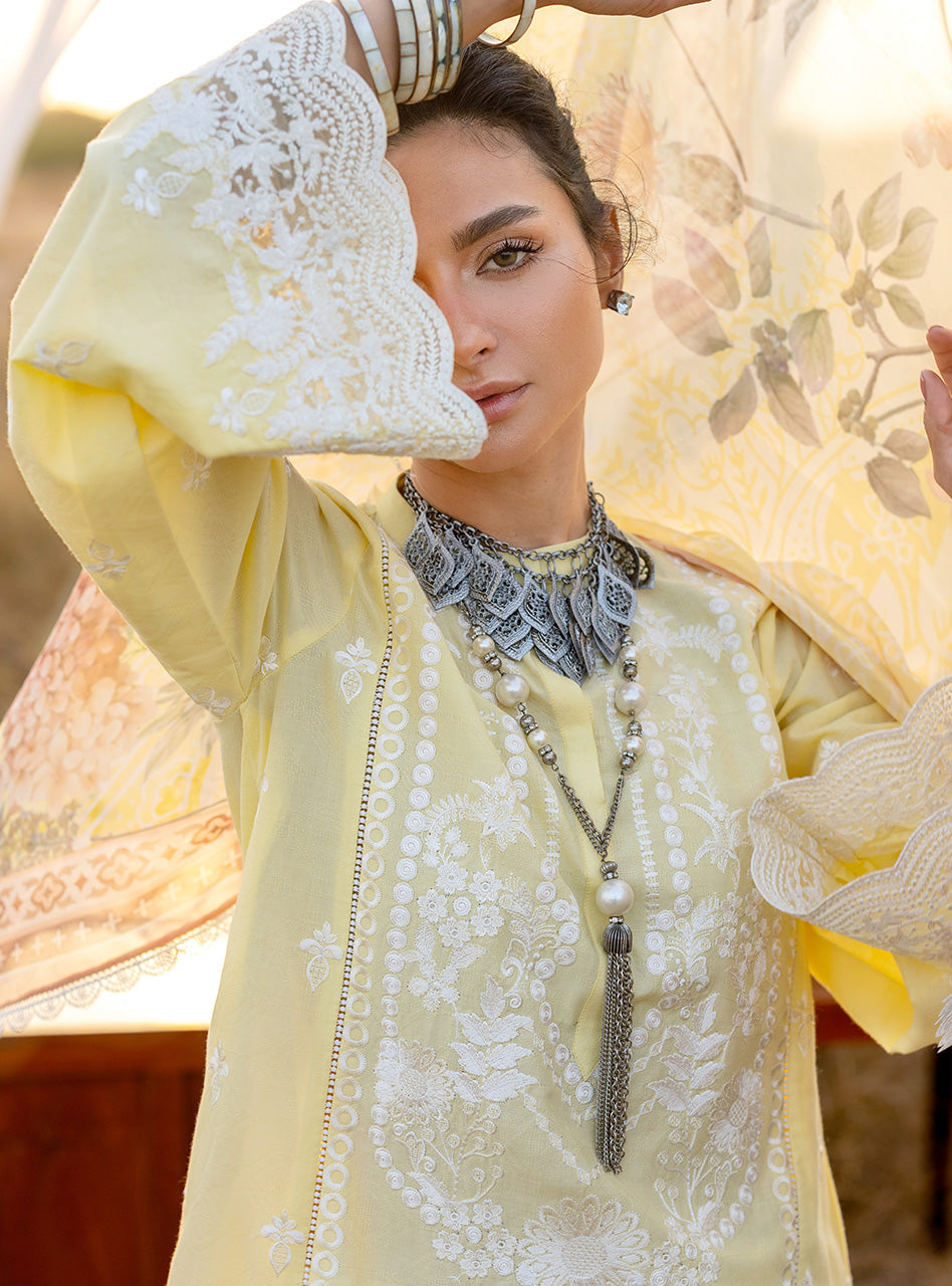 Zainab Chottani | Spring Summer Lawn 26 | Mahyr 04 - Luxury Dress - available at Maria Faisal in UK and USA.